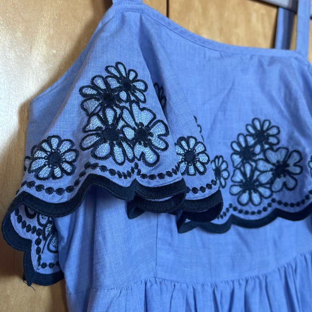 Kate Spade Daisy Embroidered Patio Dress